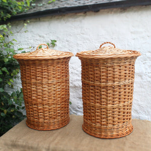 Brown shop linen basket