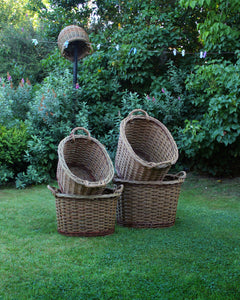 Oval Log Basket