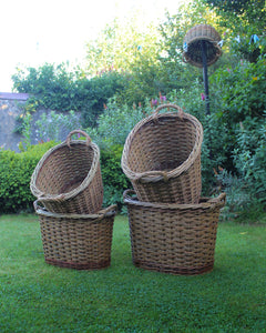 Oval Log Basket