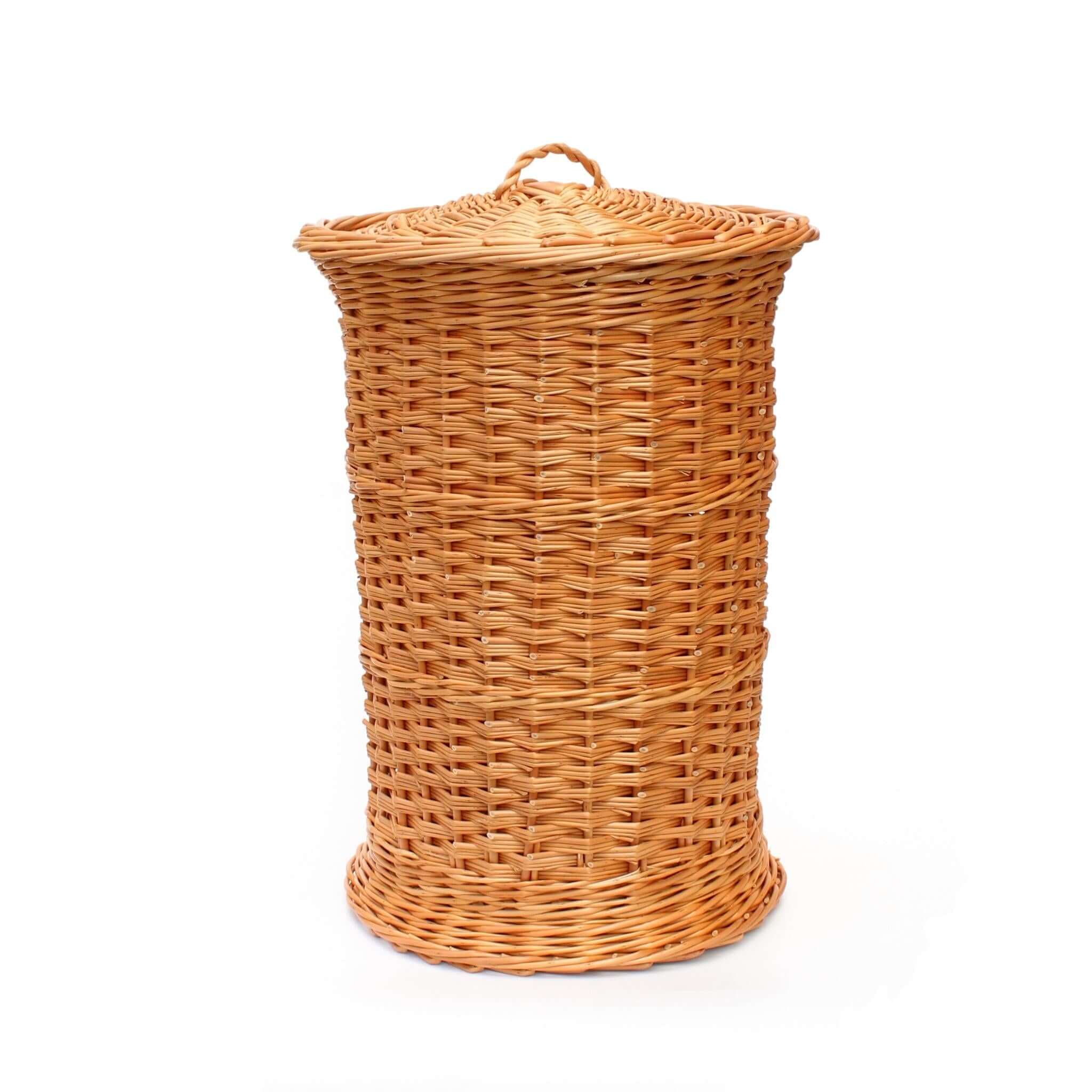 Upright shop laundry basket