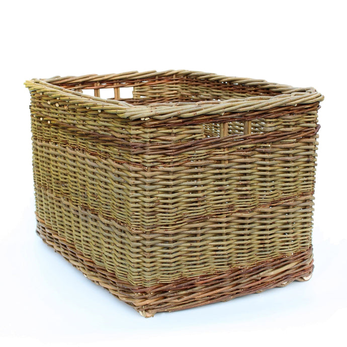 (Customer request) Rectangular Log Basket